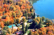 Aerial View of Ghost Bay Recreation and Seasons